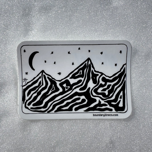 Moon Slope Sticker
