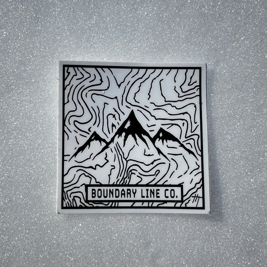 White Topo Sticker