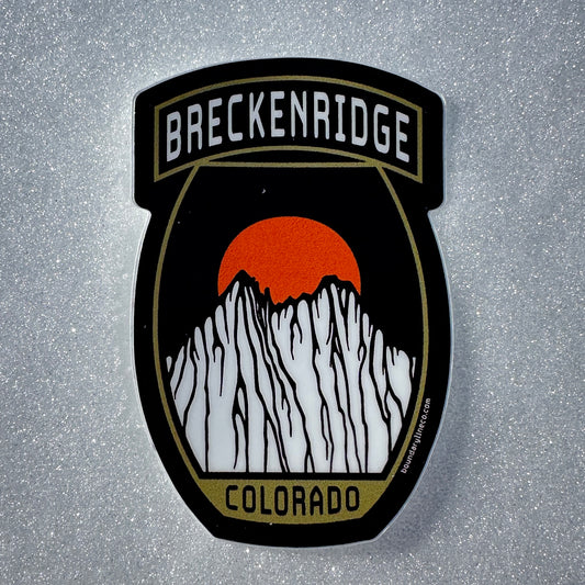 10th Mountain Breckenridge Sticker