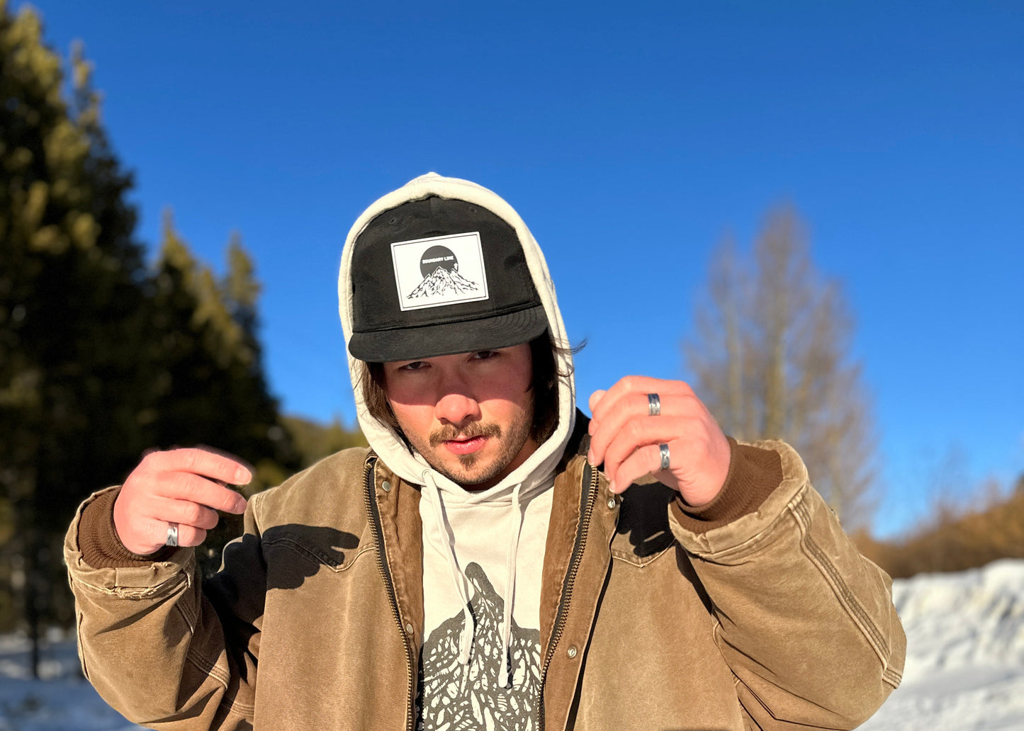 Fallen Mountain Hat / Black