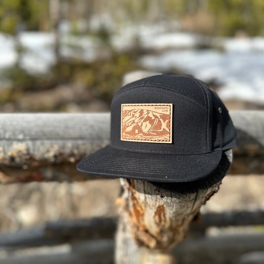 Log Cabin Hat / Black - Hat - Boundary Line Co
