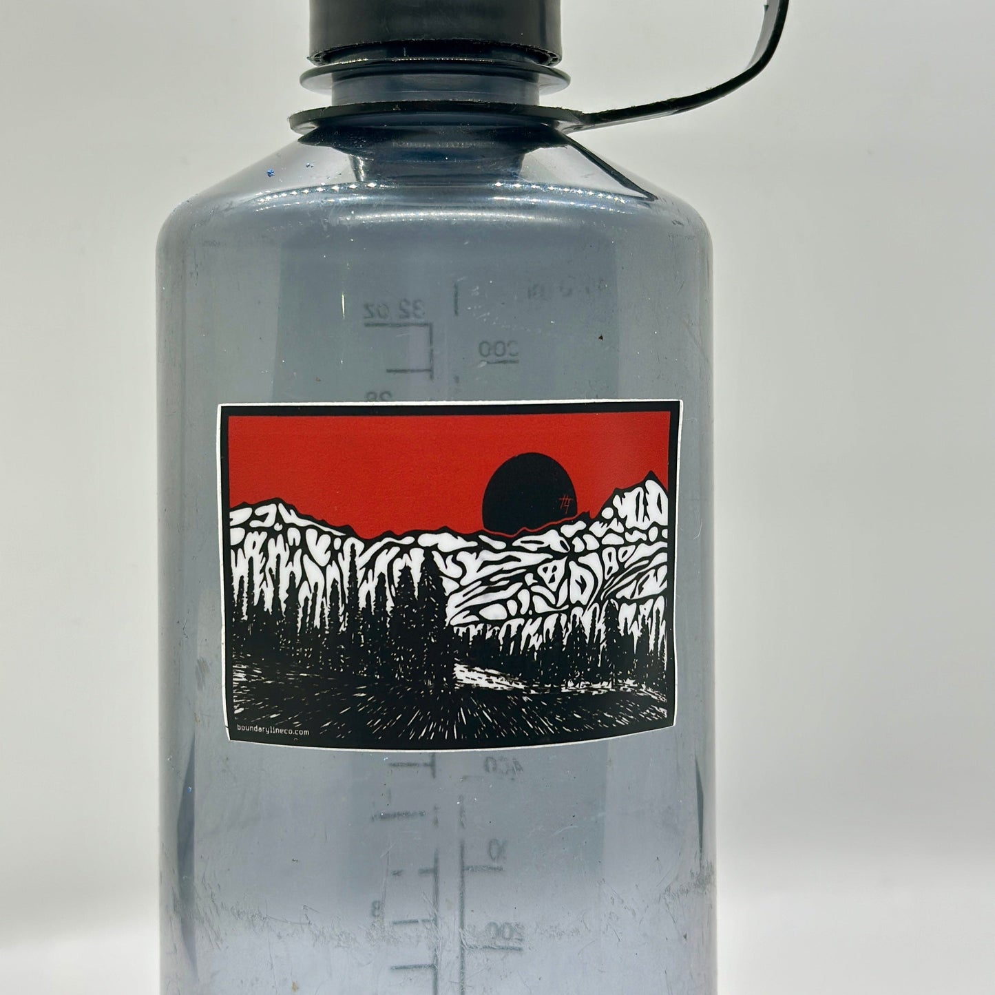 Red Sky Sticker - Sticker - Boundary Line Co
