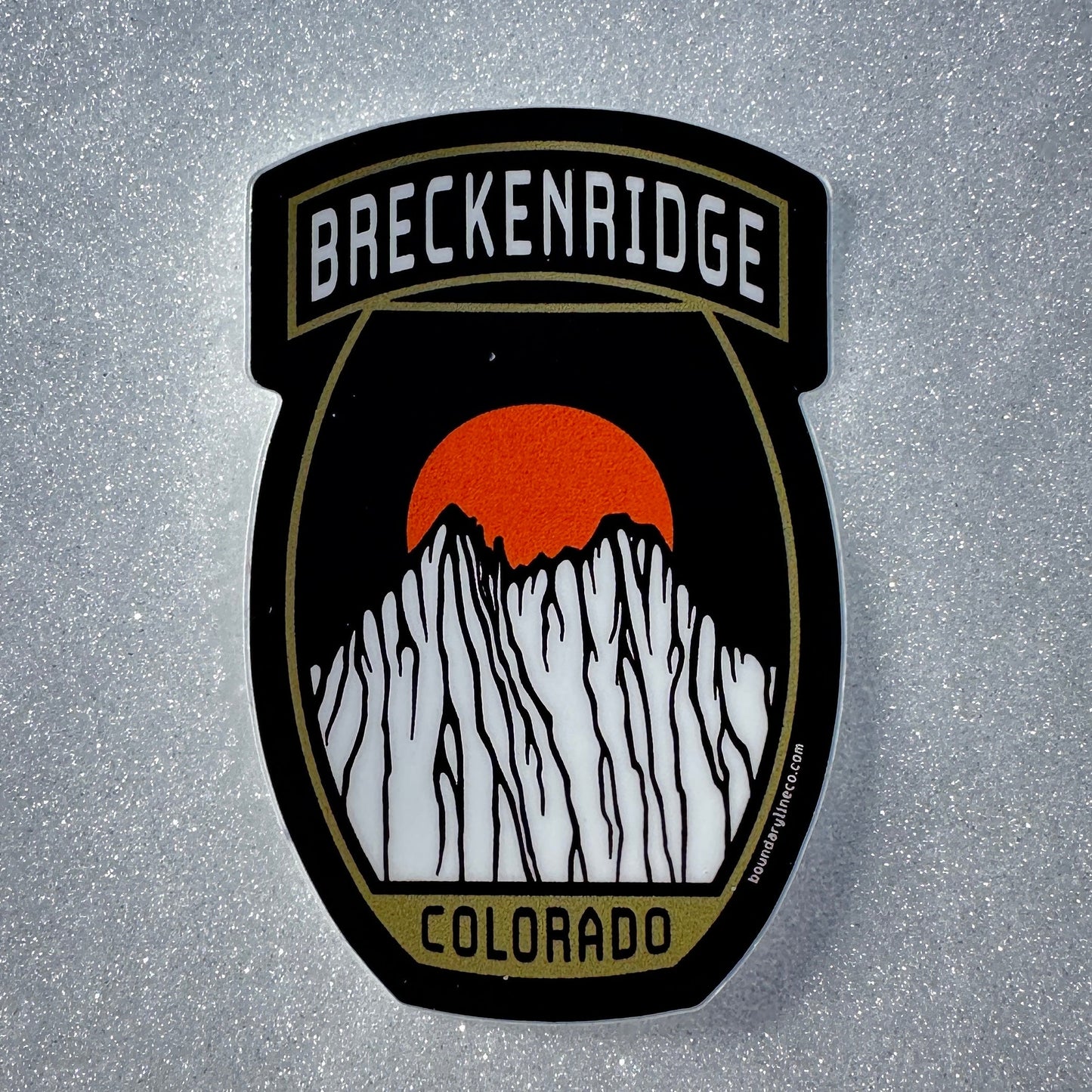 10th Mountain Breckenridge Sticker - Sticker - Boundary Line Co