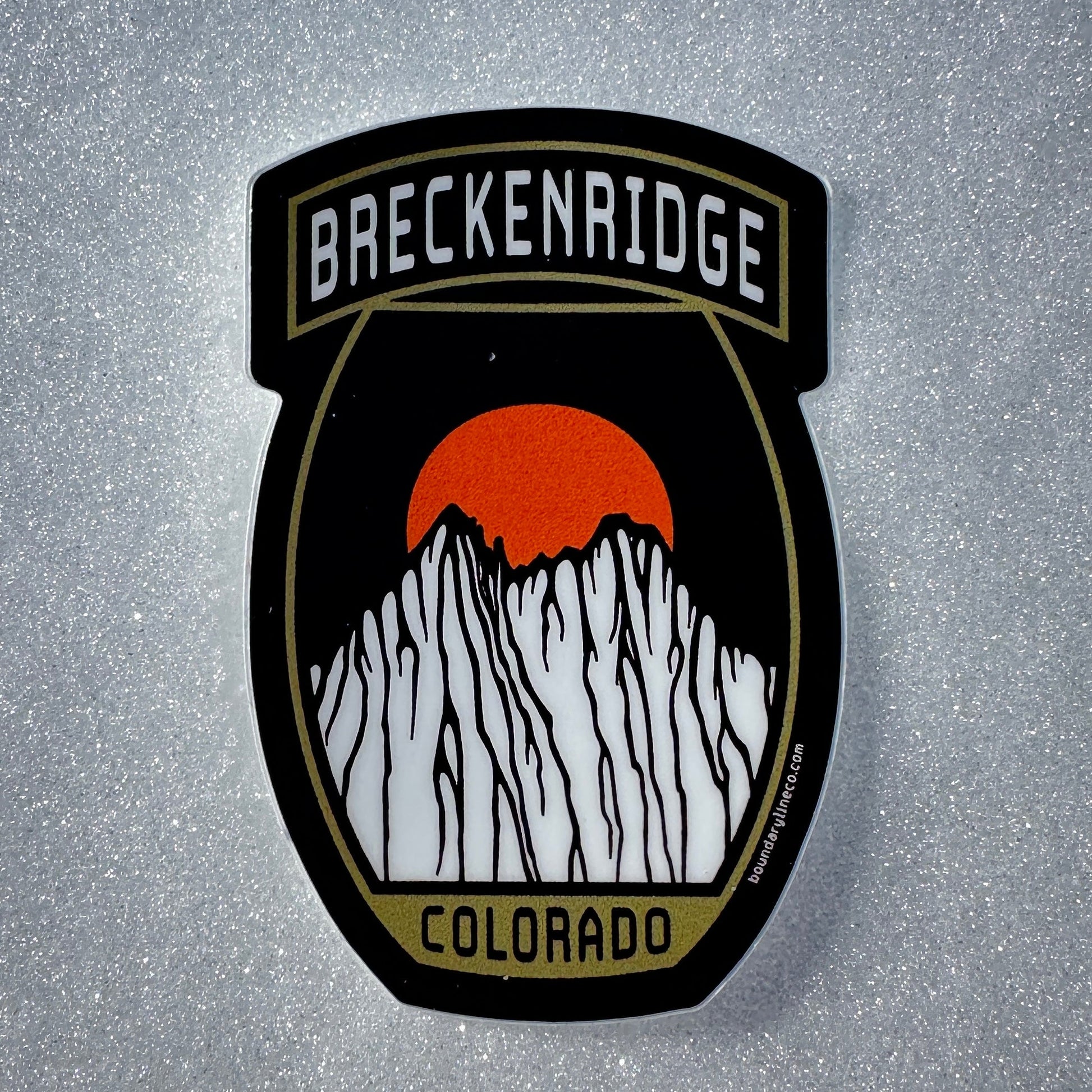 10th Mountain Breckenridge Sticker - Sticker - Boundary Line Co