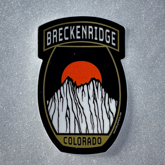 10th Mountain Breckenridge Sticker - Sticker - Boundary Line Co