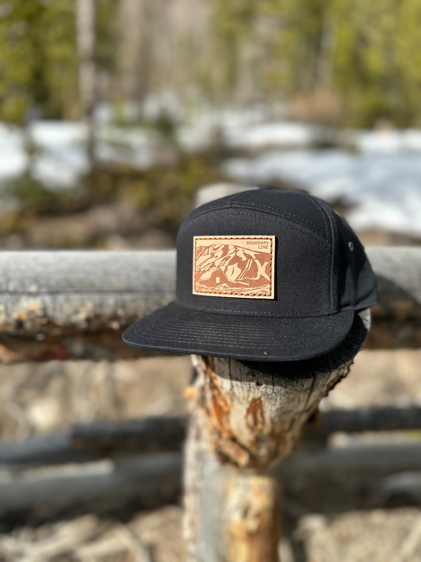 Log Cabin / Black
