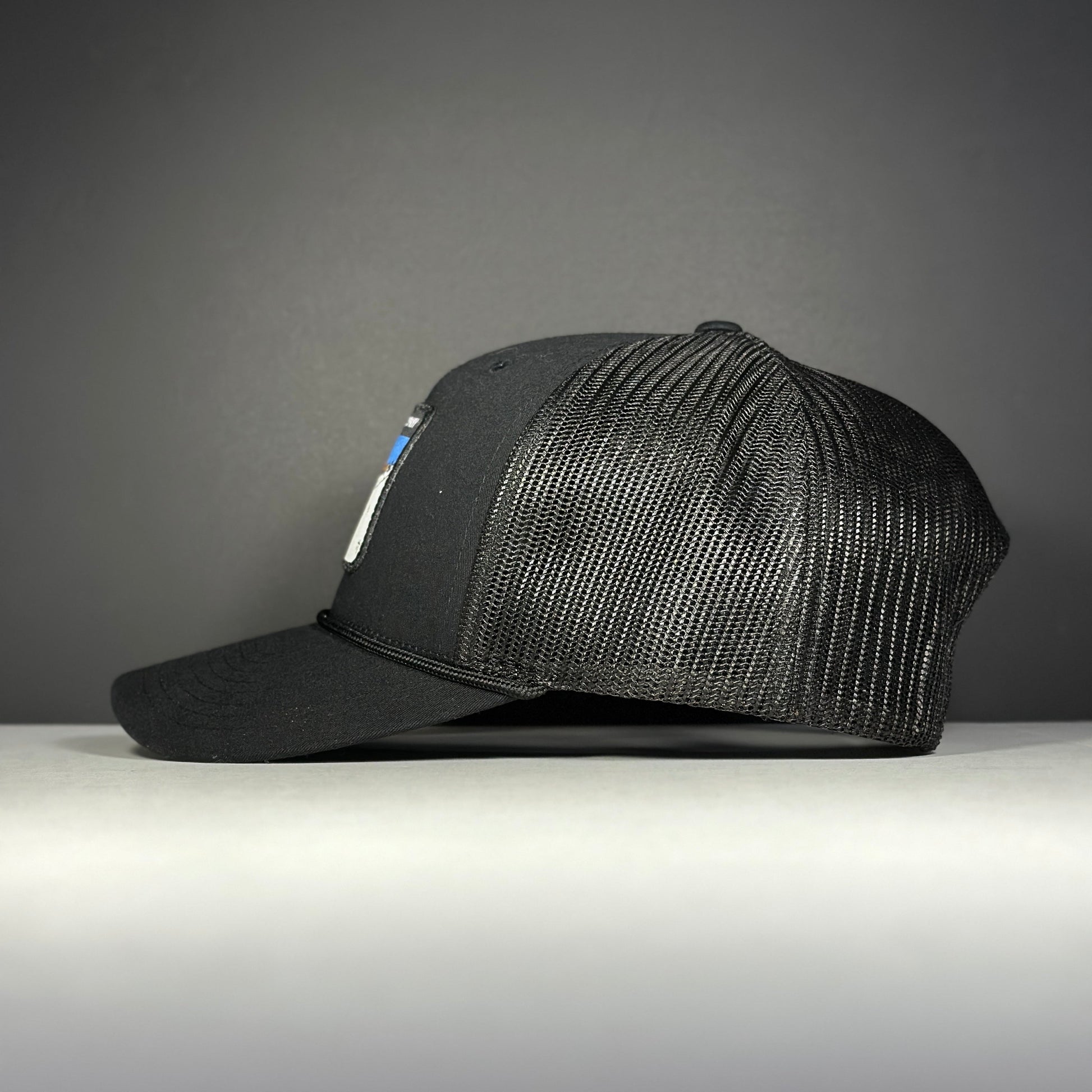 Back Bowls Hat / Black / Black Rope - Hat - Boundary Line Co