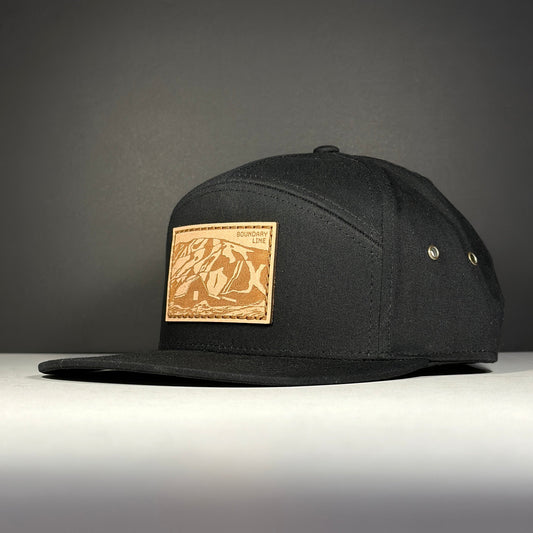 Log Cabin Hat / Black - Hat - Boundary Line Co