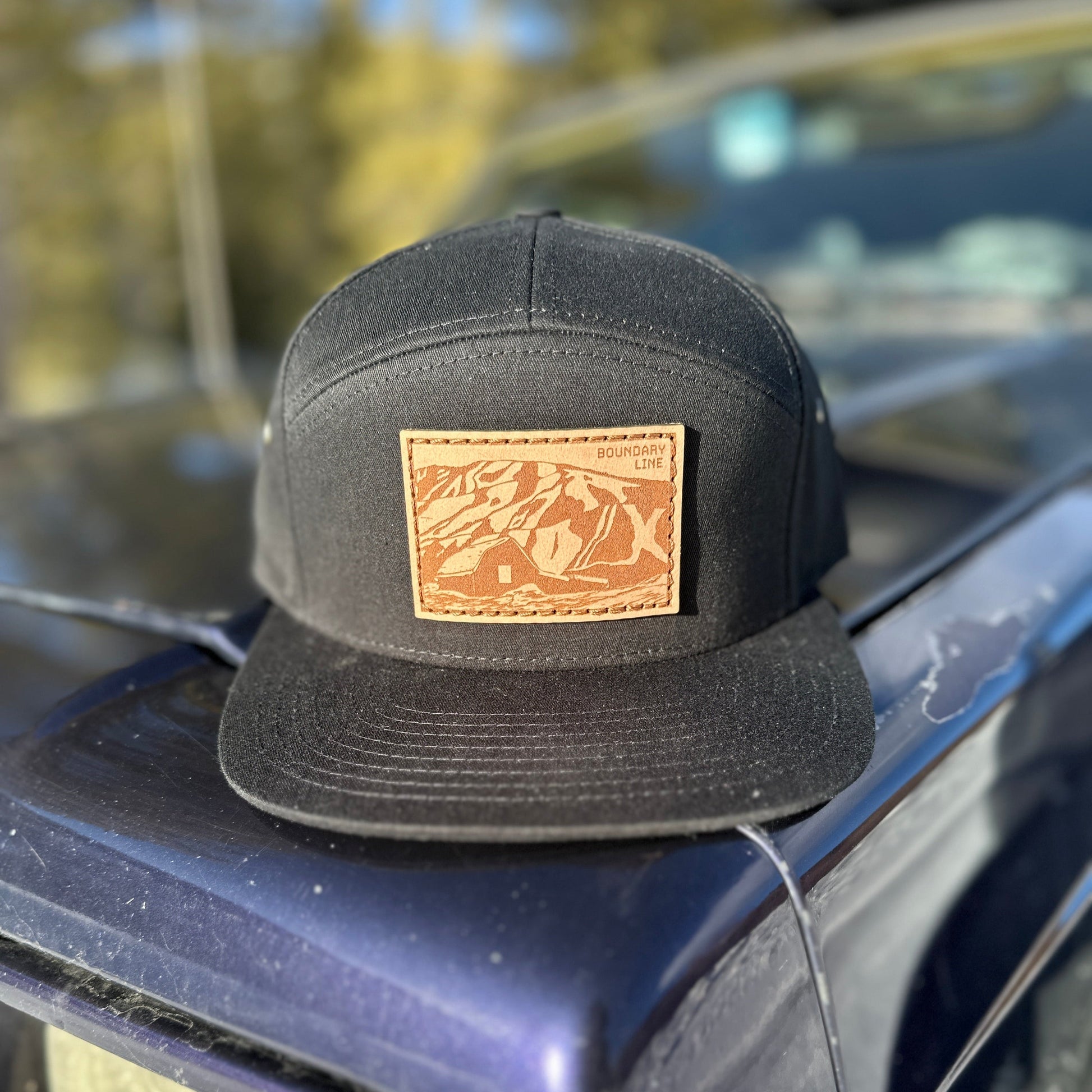 Log Cabin Hat / Black - Hat - Boundary Line Co