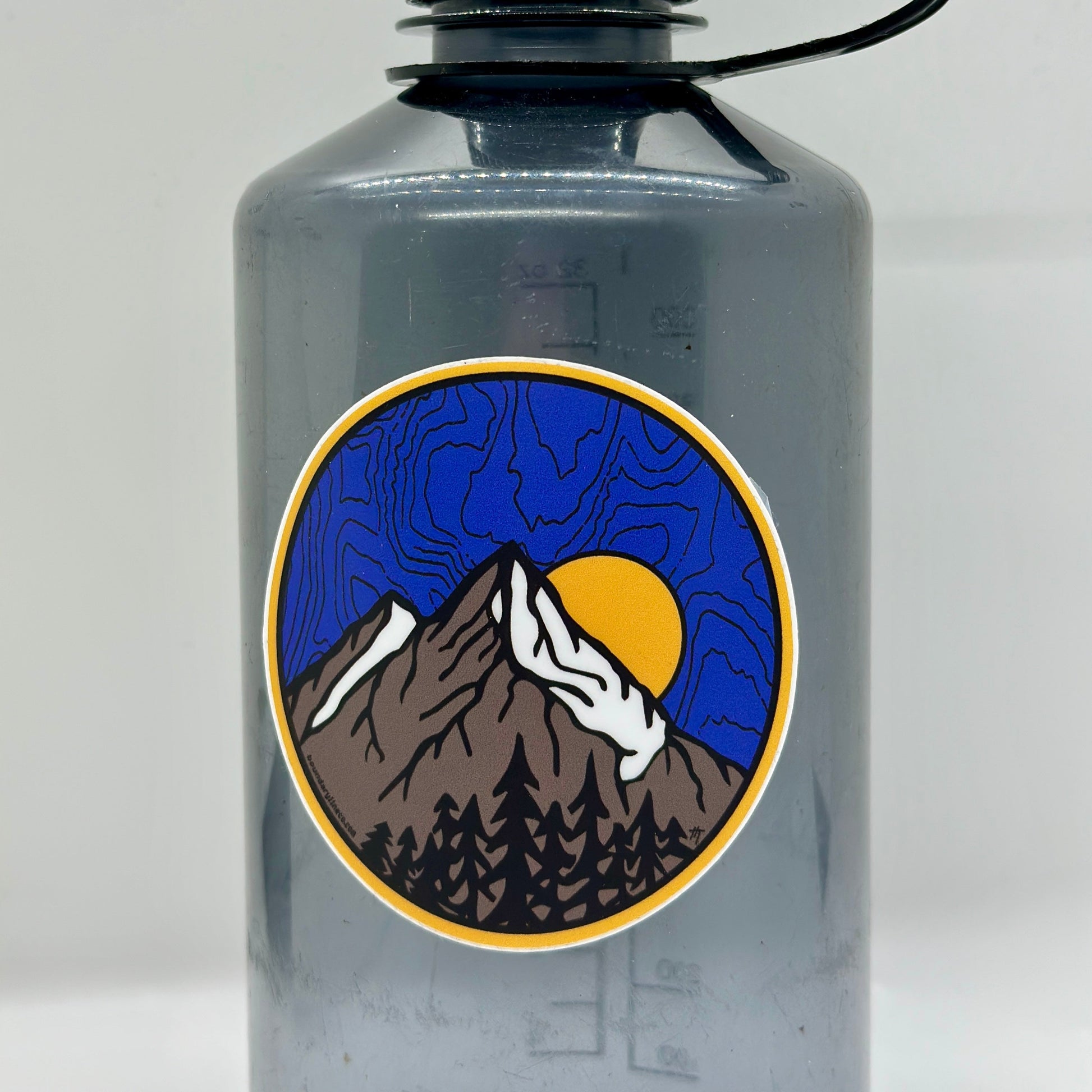 Lone Peak 2 Sticker - Sticker - Boundary Line Co