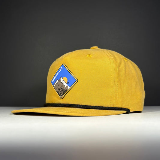 Lone Peak Hat / Yellow - Hat - Boundary Line Co