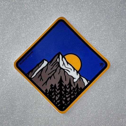 Lone Peak Sticker - Sticker - Boundary Line Co