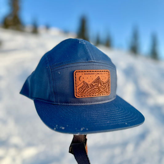Moon Slope Hat / Blue - Hat - Boundary Line Co