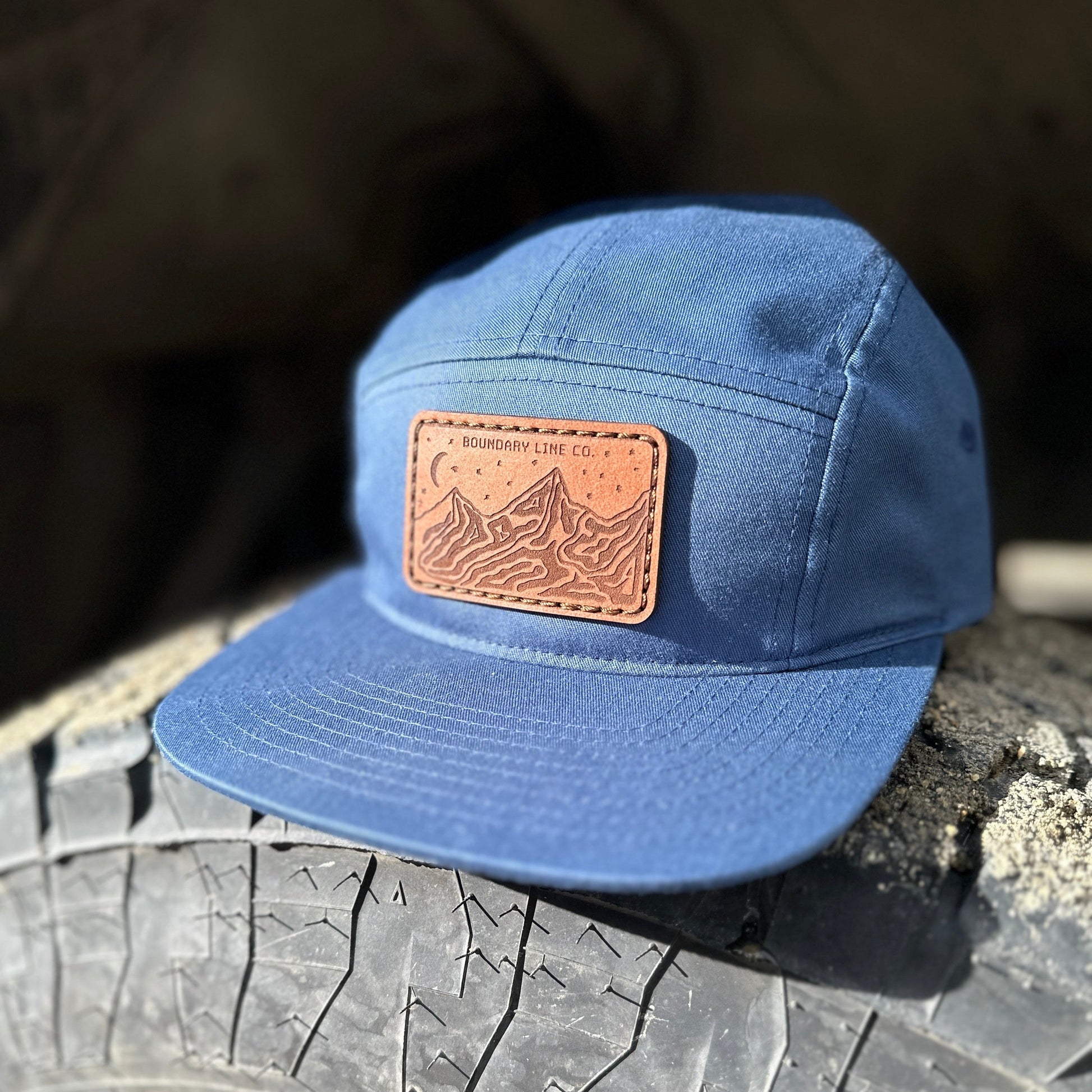 Moon Slope Hat / Blue - Hat - Boundary Line Co