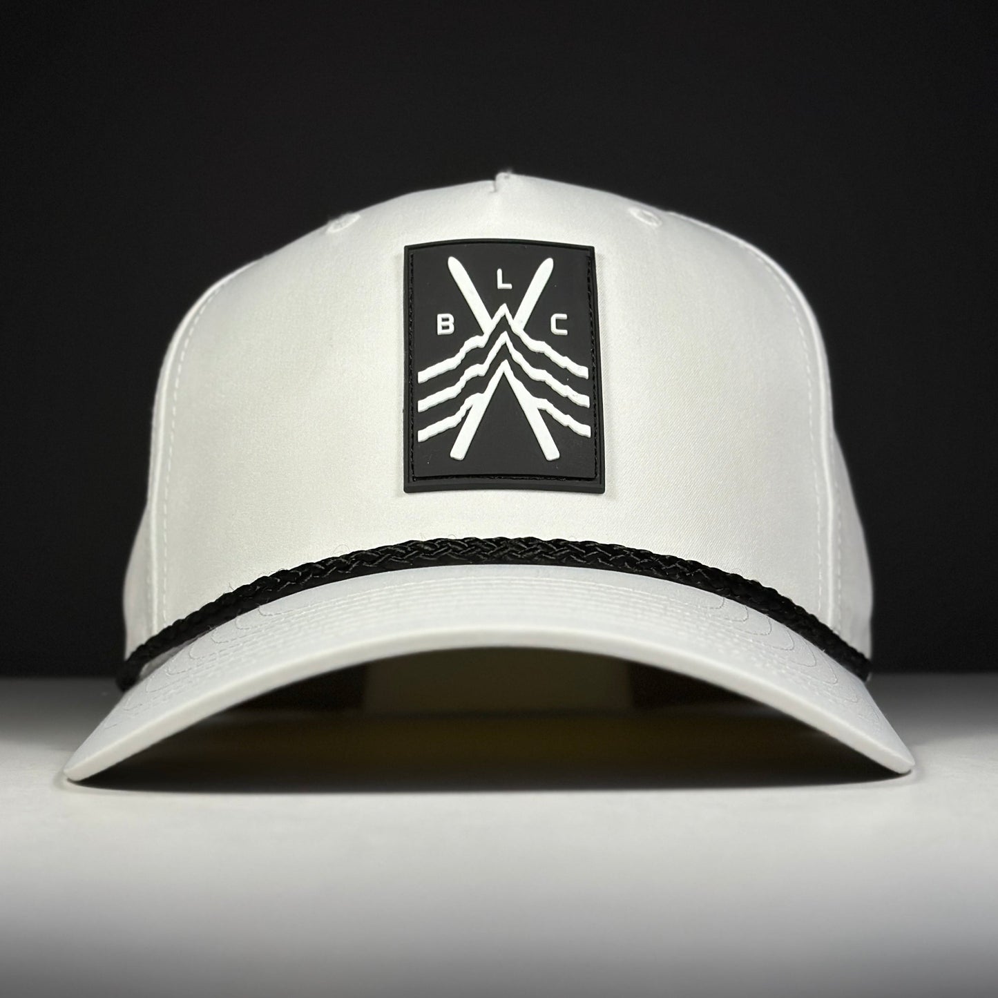 Ski Tips Hat / White - Hat - Boundary Line Co
