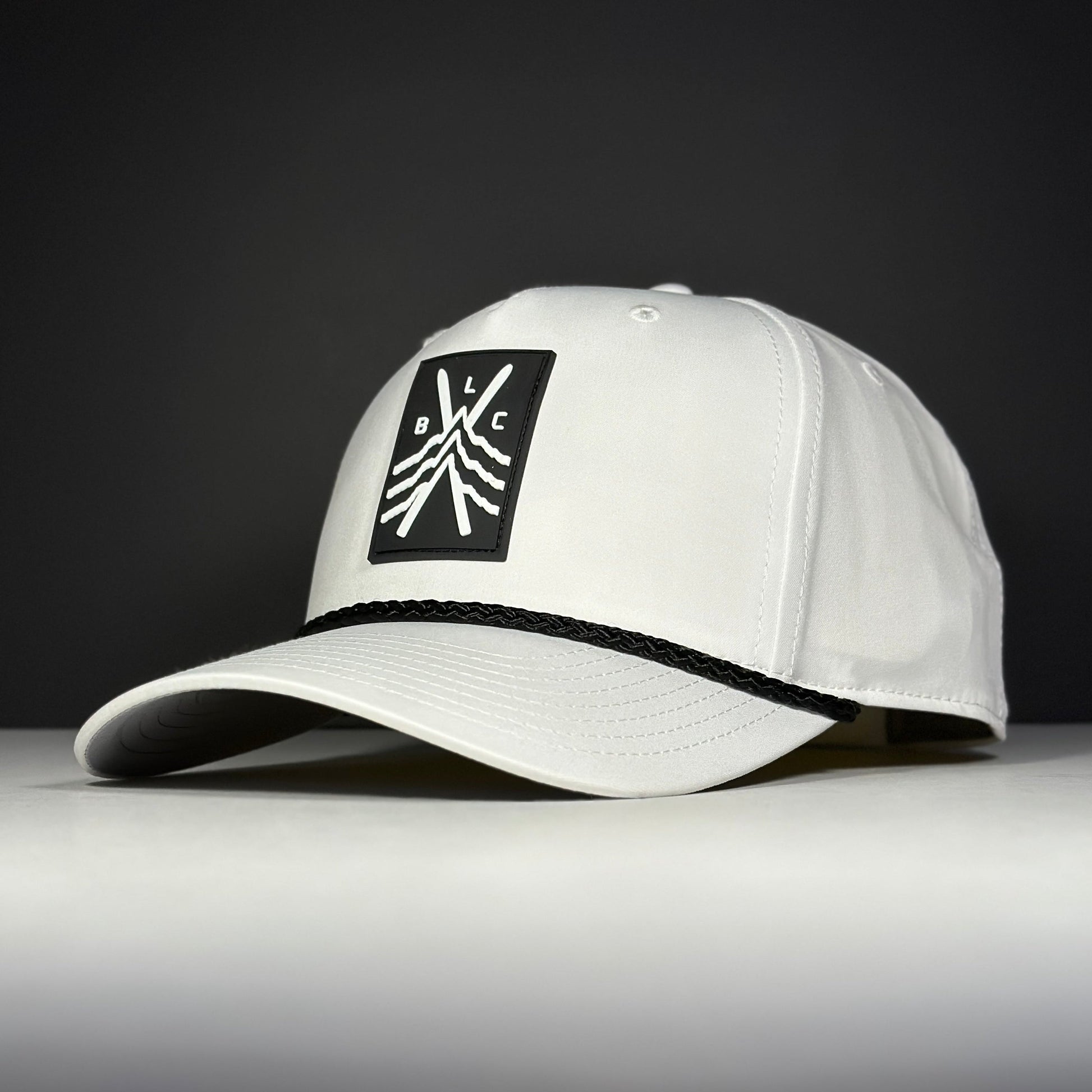 Ski Tips Hat / White - Hat - Boundary Line Co