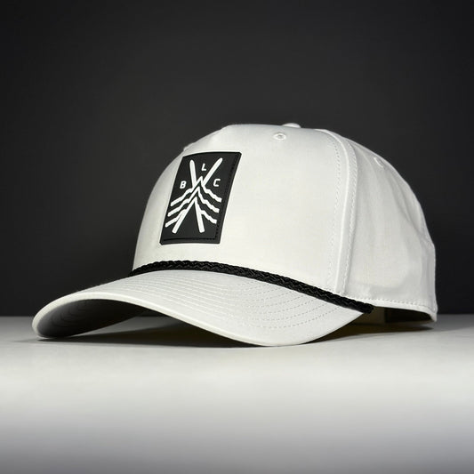 Ski Tips Hat / White - Hat - Boundary Line Co