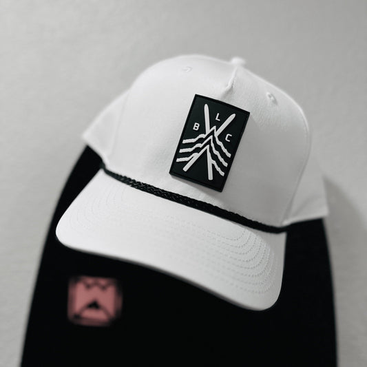 Ski Tips Hat / White - Hat - Boundary Line Co