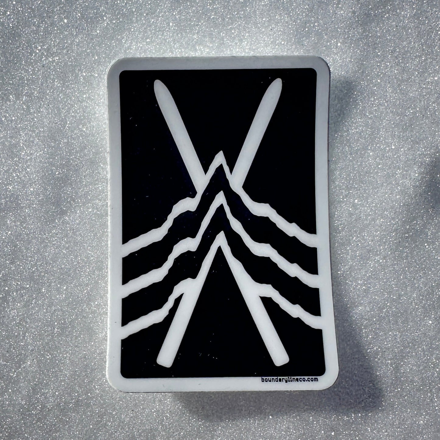 Ski Tips Sticker - Sticker - Boundary Line Co