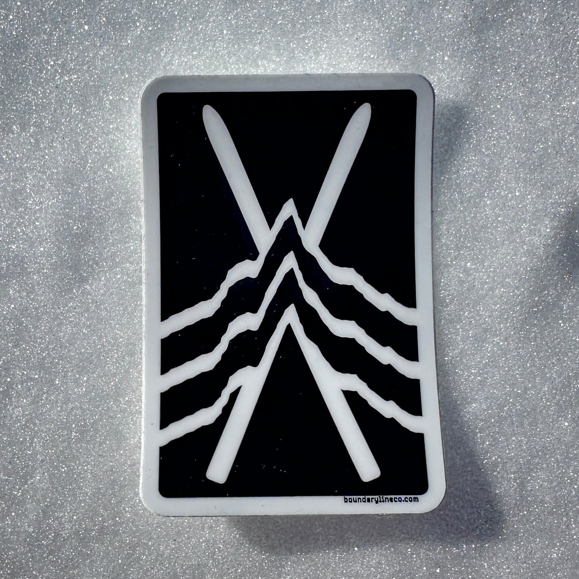 Ski Tips Sticker - Sticker - Boundary Line Co