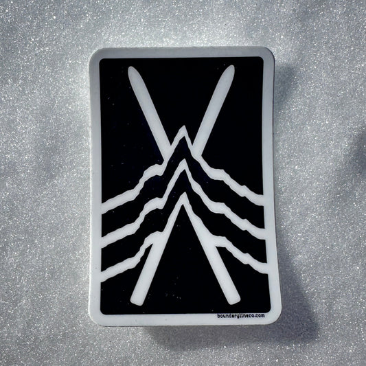 Ski Tips Sticker - Sticker - Boundary Line Co