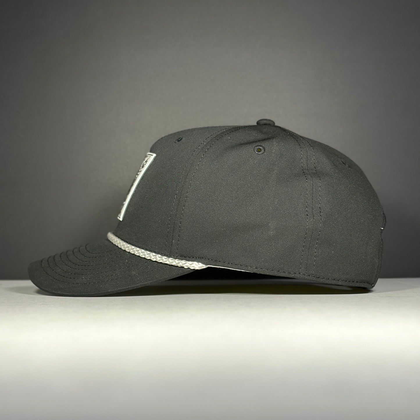 White Topo Hat / Black - Hat - Boundary Line Co