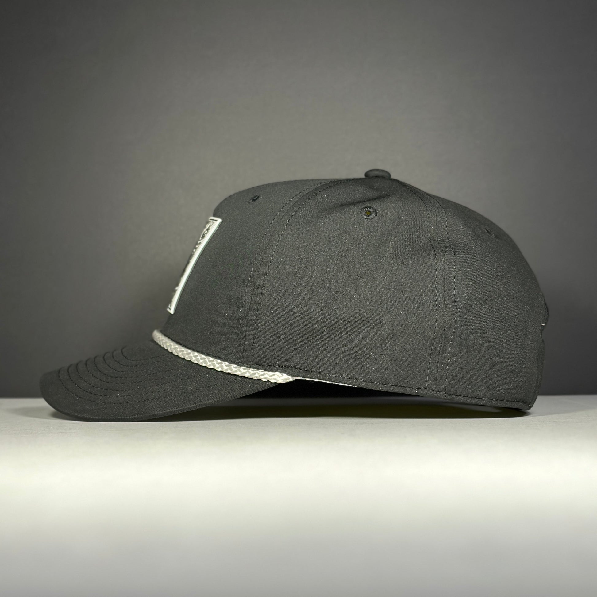 White Topo Hat / Black - Hat - Boundary Line Co