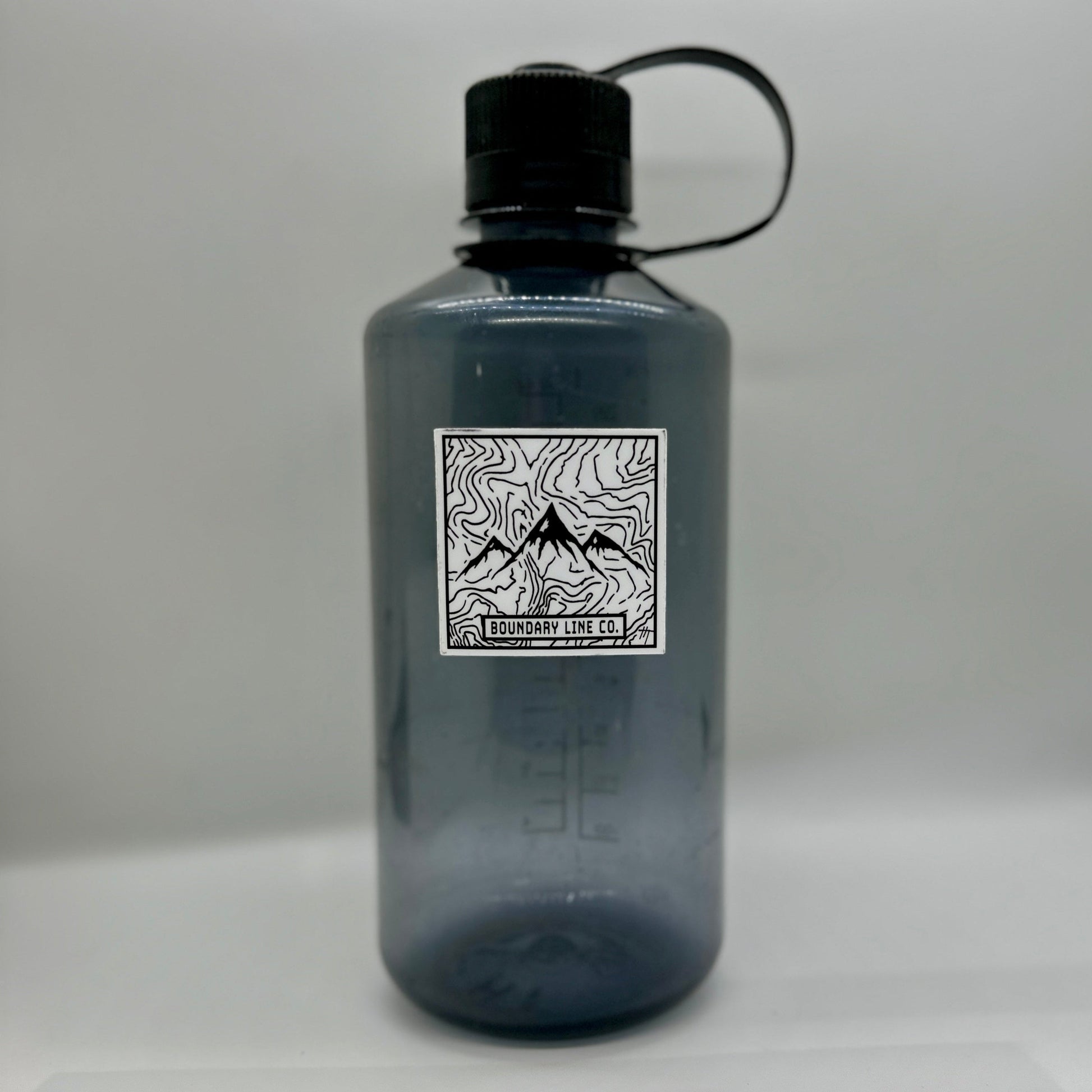 White Topo Sticker - Sticker - Boundary Line Co